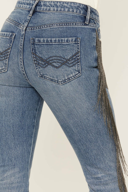 Idyllwind Women | Carlyle Place High Risin' Fringe Bootcut Jeans