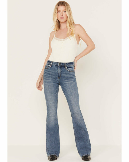Idyllwind Women | Foxwood High Risin' Rhinestone Flare Jeans