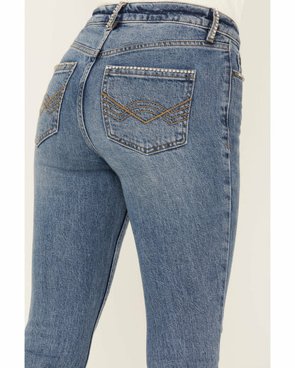 Idyllwind Women | Foxwood High Risin' Rhinestone Flare Jeans
