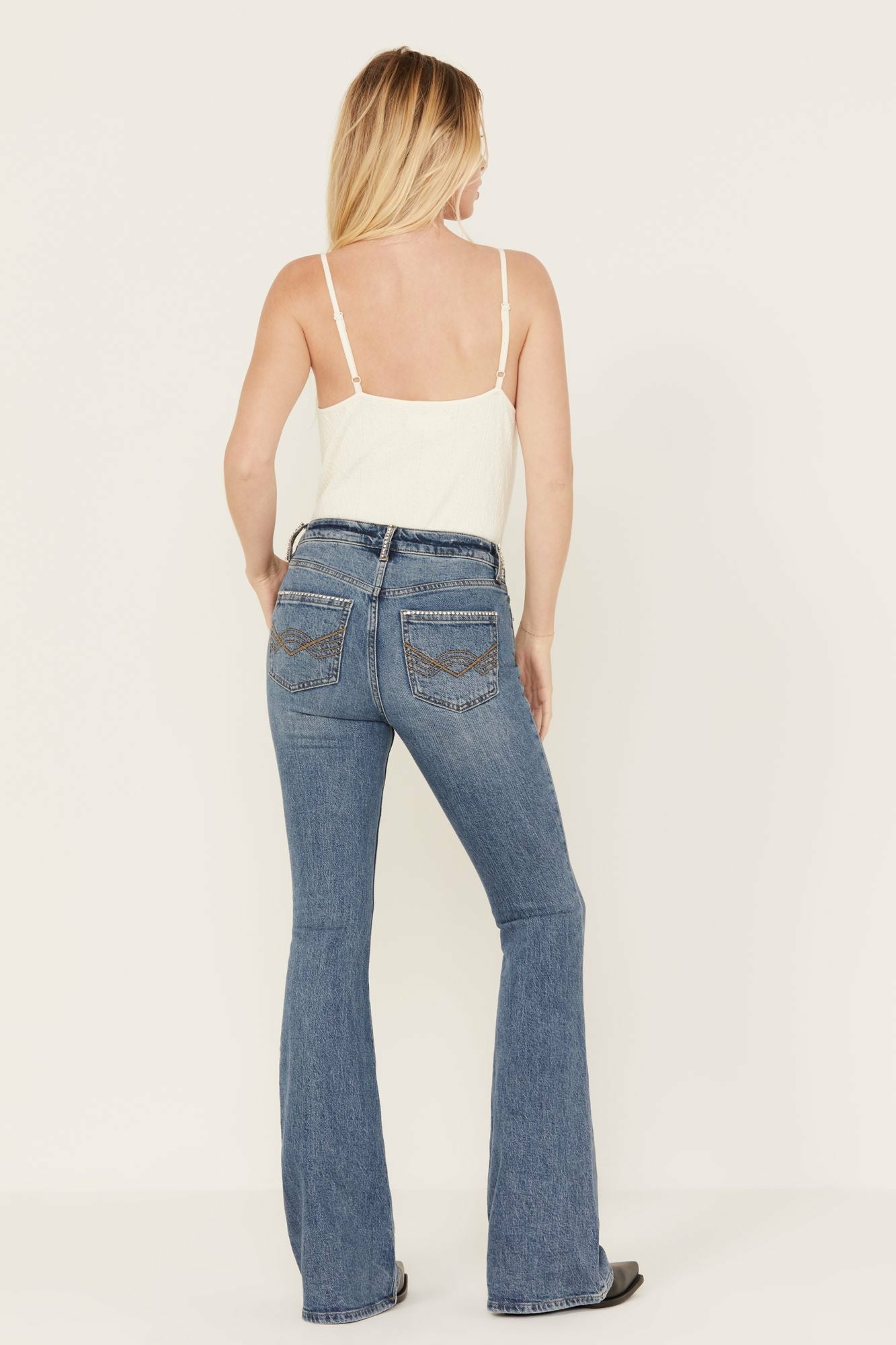 Idyllwind Women | Foxwood High Risin' Rhinestone Flare Jeans