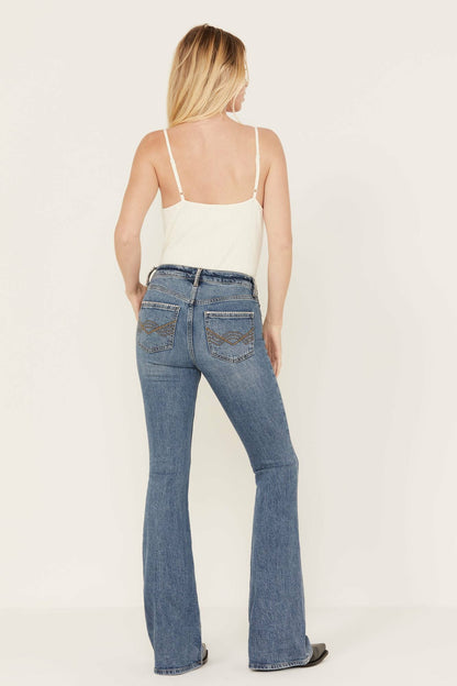 Idyllwind Women | Foxwood High Risin' Rhinestone Flare Jeans