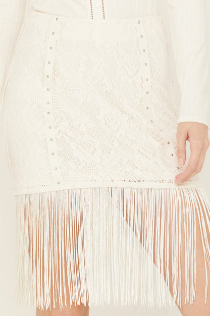 Idyllwind Women | Rocker Studs and Lace Skirt