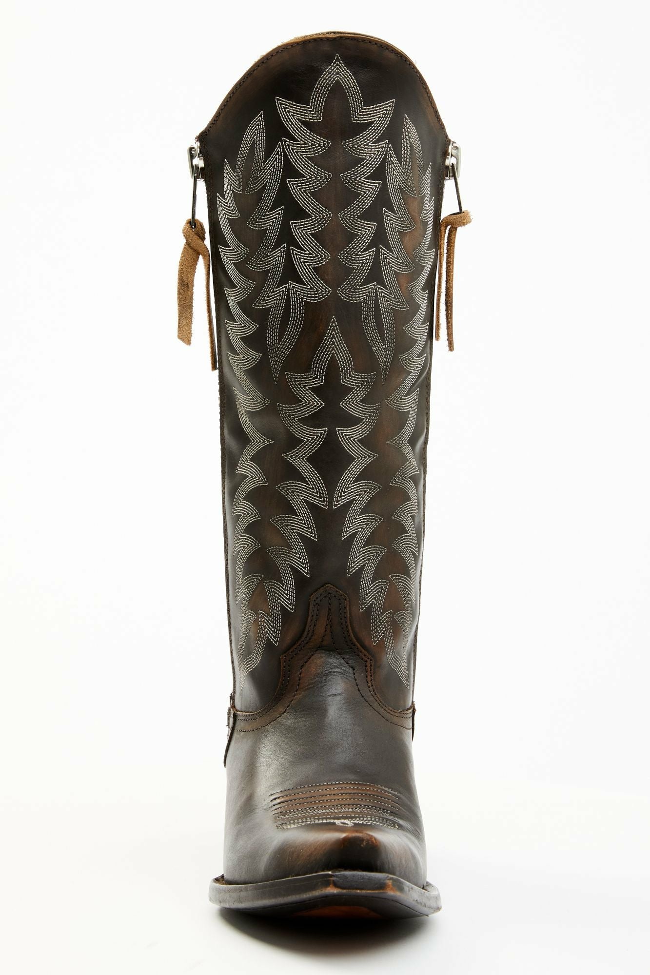 Idyllwind Women | Latigo Side Zip Distressed Tall Western Boot - Snip Toe