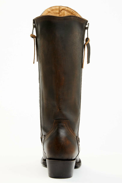 Idyllwind Women | Latigo Side Zip Distressed Tall Western Boot - Snip Toe
