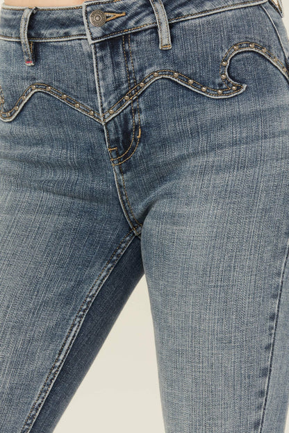 Idyllwind Women | Beasley Gypsy High Rise Western Yoke Stretch Bootcut Jeans