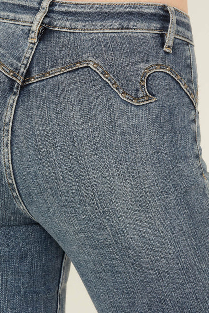 Idyllwind Women | Beasley Gypsy High Rise Western Yoke Stretch Bootcut Jeans