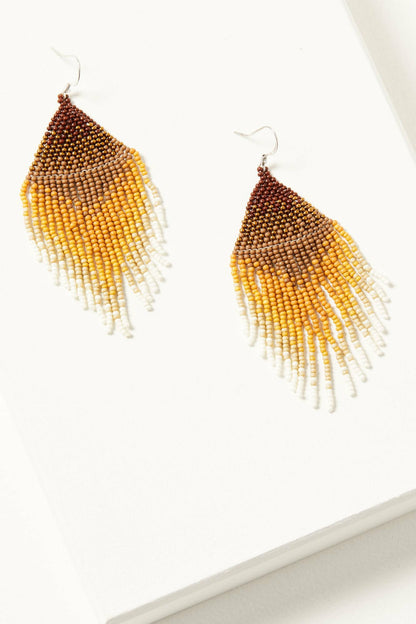 Idyllwind Women | Copperlily Seed Bead Fringe Earrings