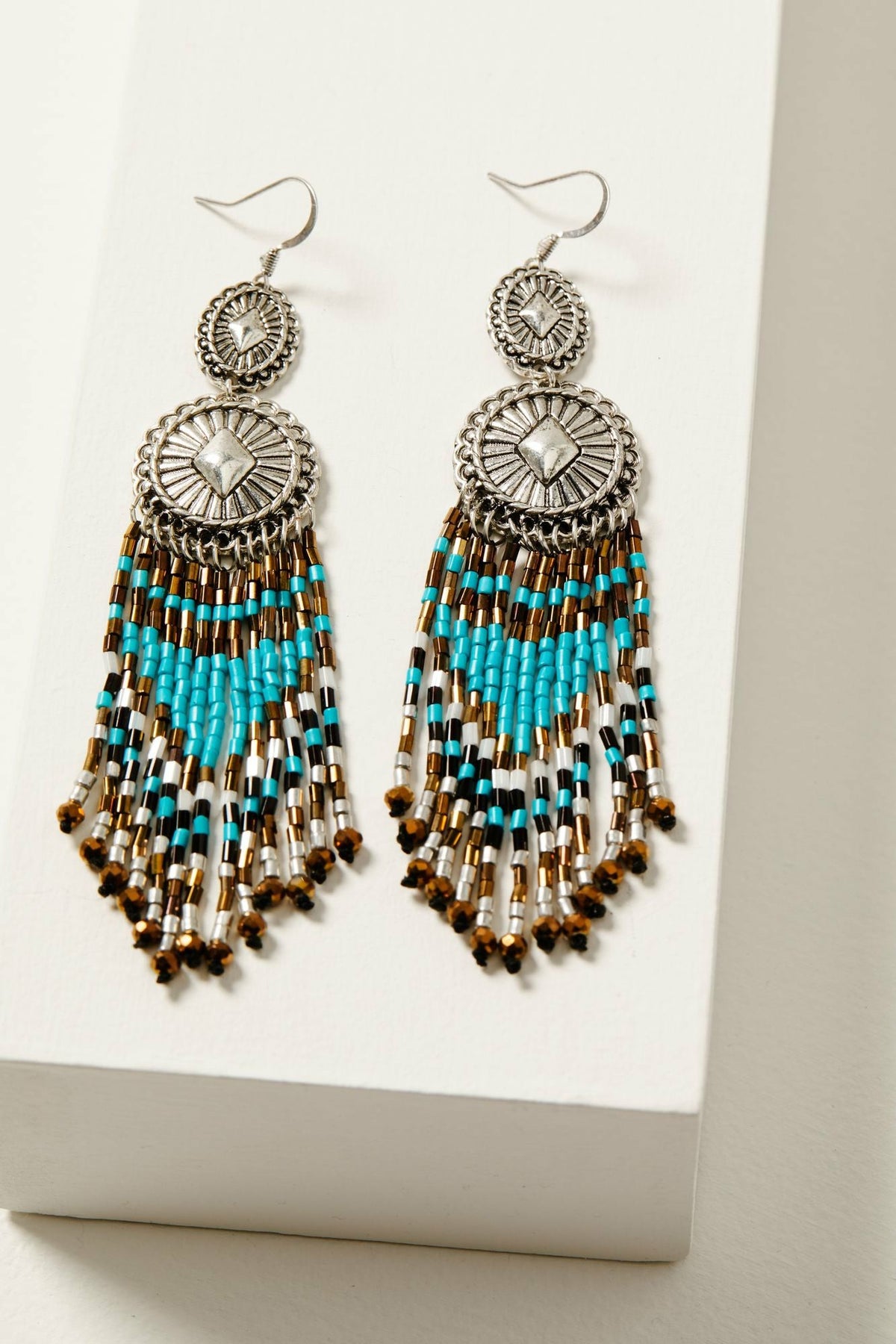 Idyllwind Women | Caballero Turquoise Fringe Earrings