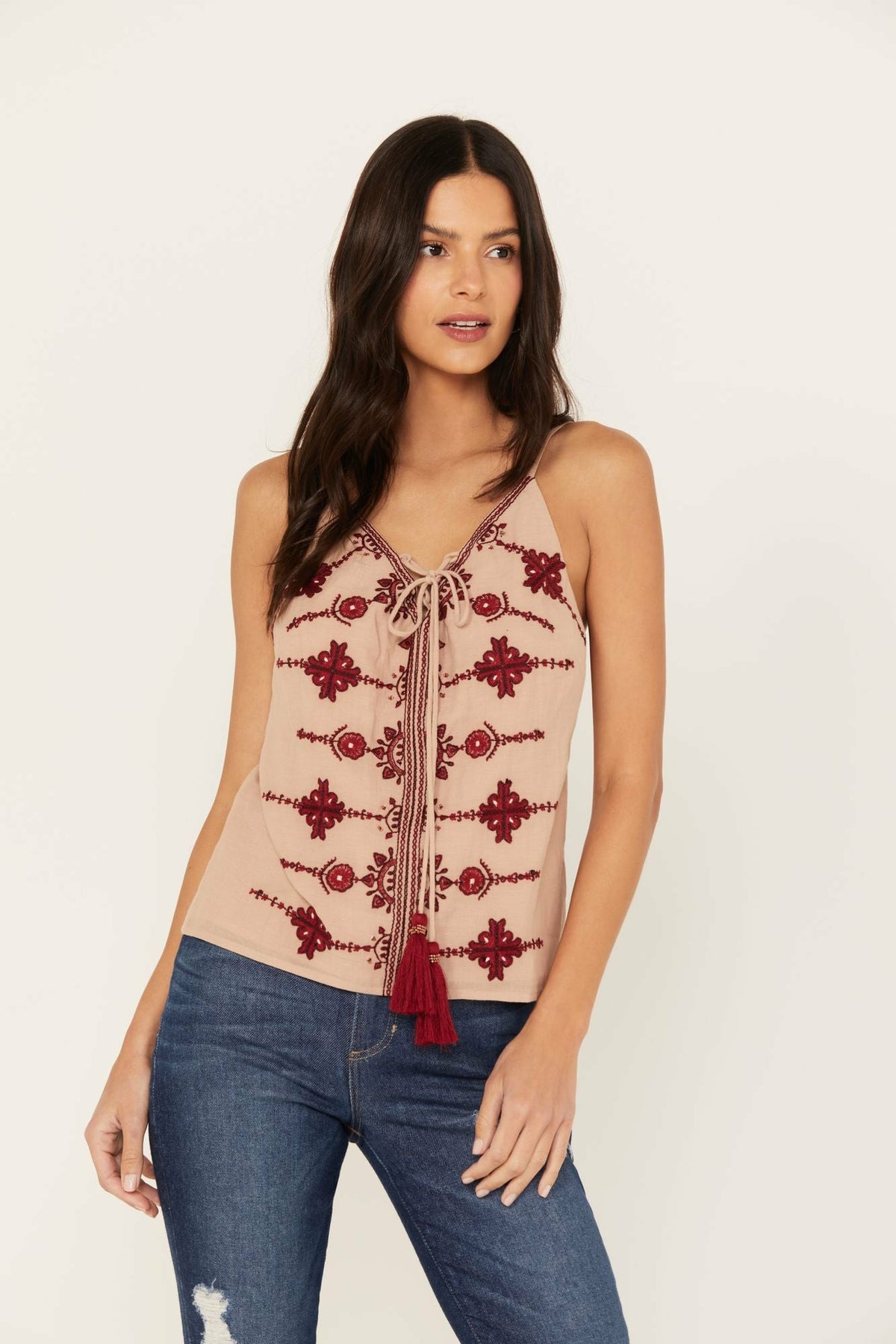 Idyllwind Women | Laurel Embroidered Tank