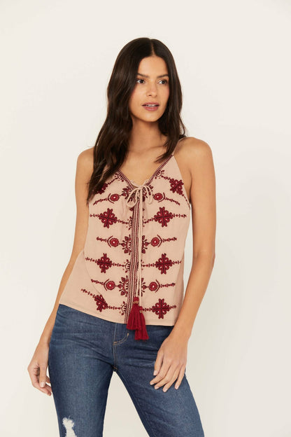 Idyllwind Women | Laurel Embroidered Tank