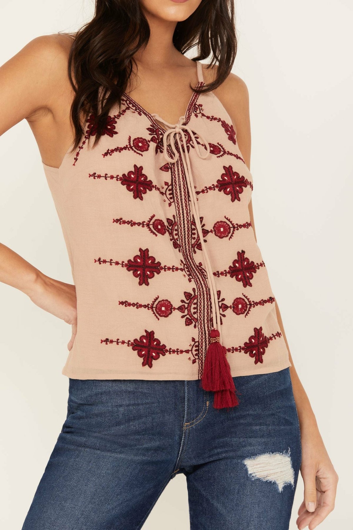 Idyllwind Women | Laurel Embroidered Tank