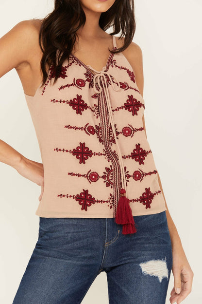 Idyllwind Women | Laurel Embroidered Tank