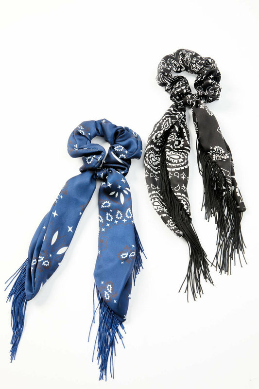 Idyllwind Women | Annette Fringe Hair Scrunchies - 2 Pack