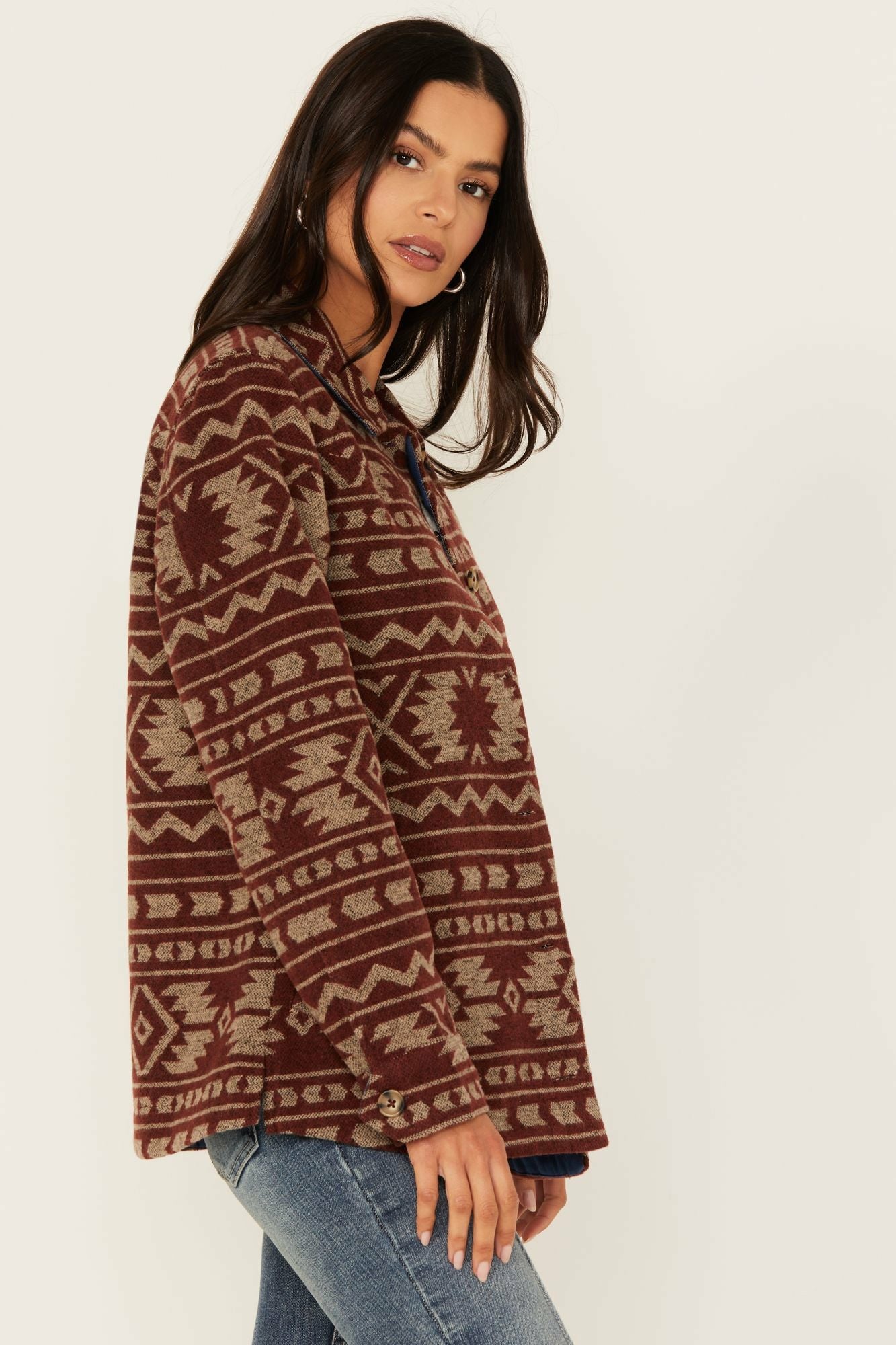 Idyllwind Women | Marie Southwestern Print Shacket