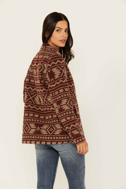 Idyllwind Women | Marie Southwestern Print Shacket