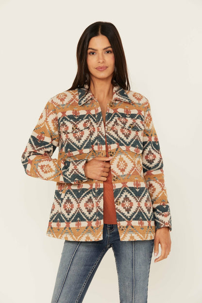 Idyllwind Women | Southwestern Striped Shacket