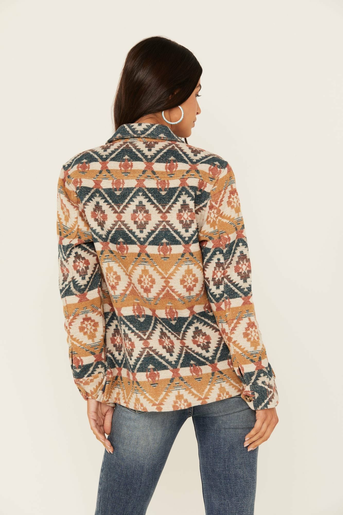 Idyllwind Women | Southwestern Striped Shacket