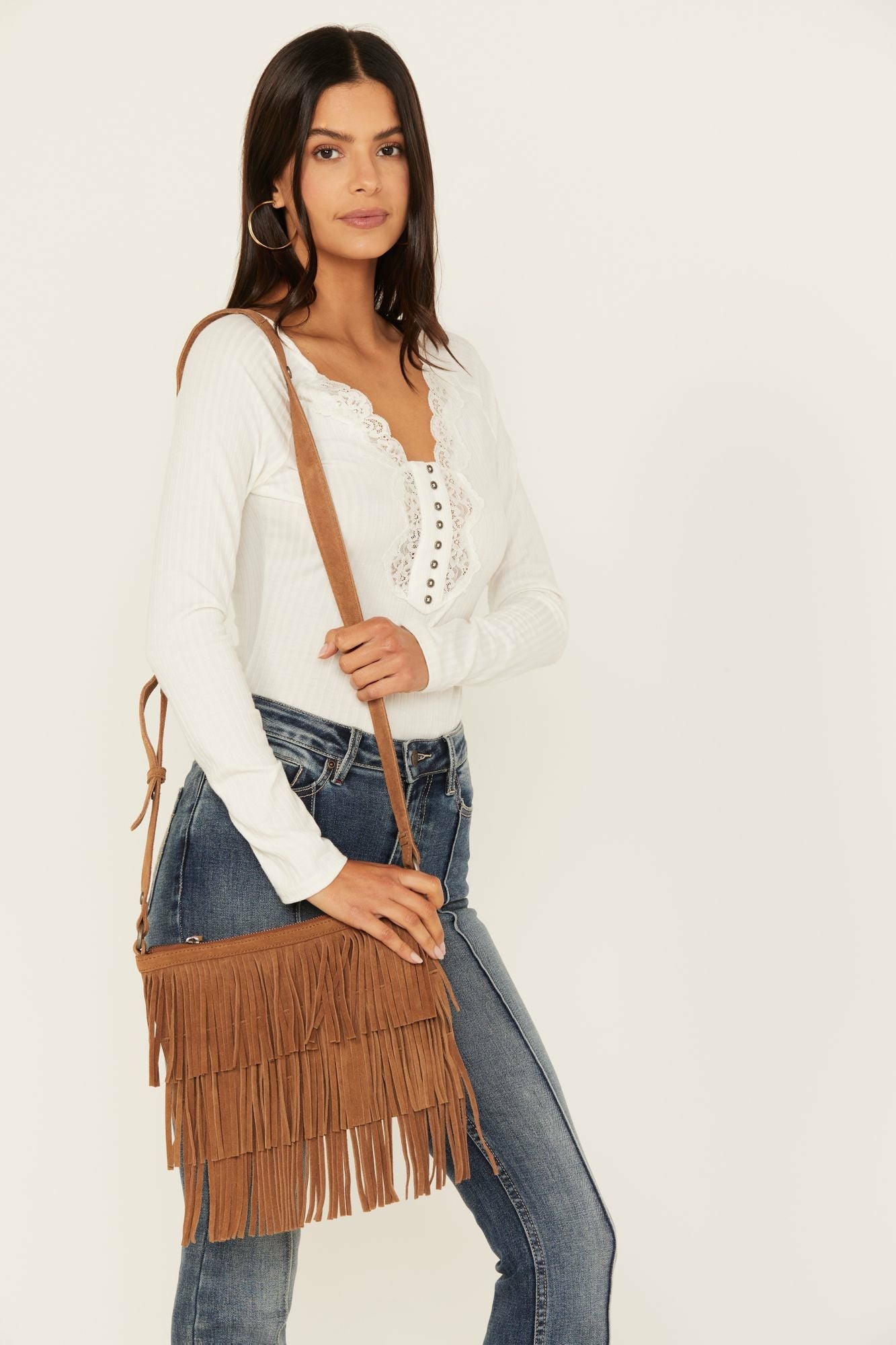 Idyllwind Women | Darlington Court Suede Crossbody Handbag