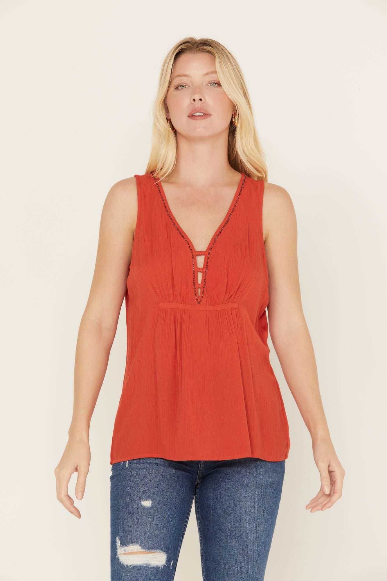 Idyllwind Women | Rowan Embellished Tank Top