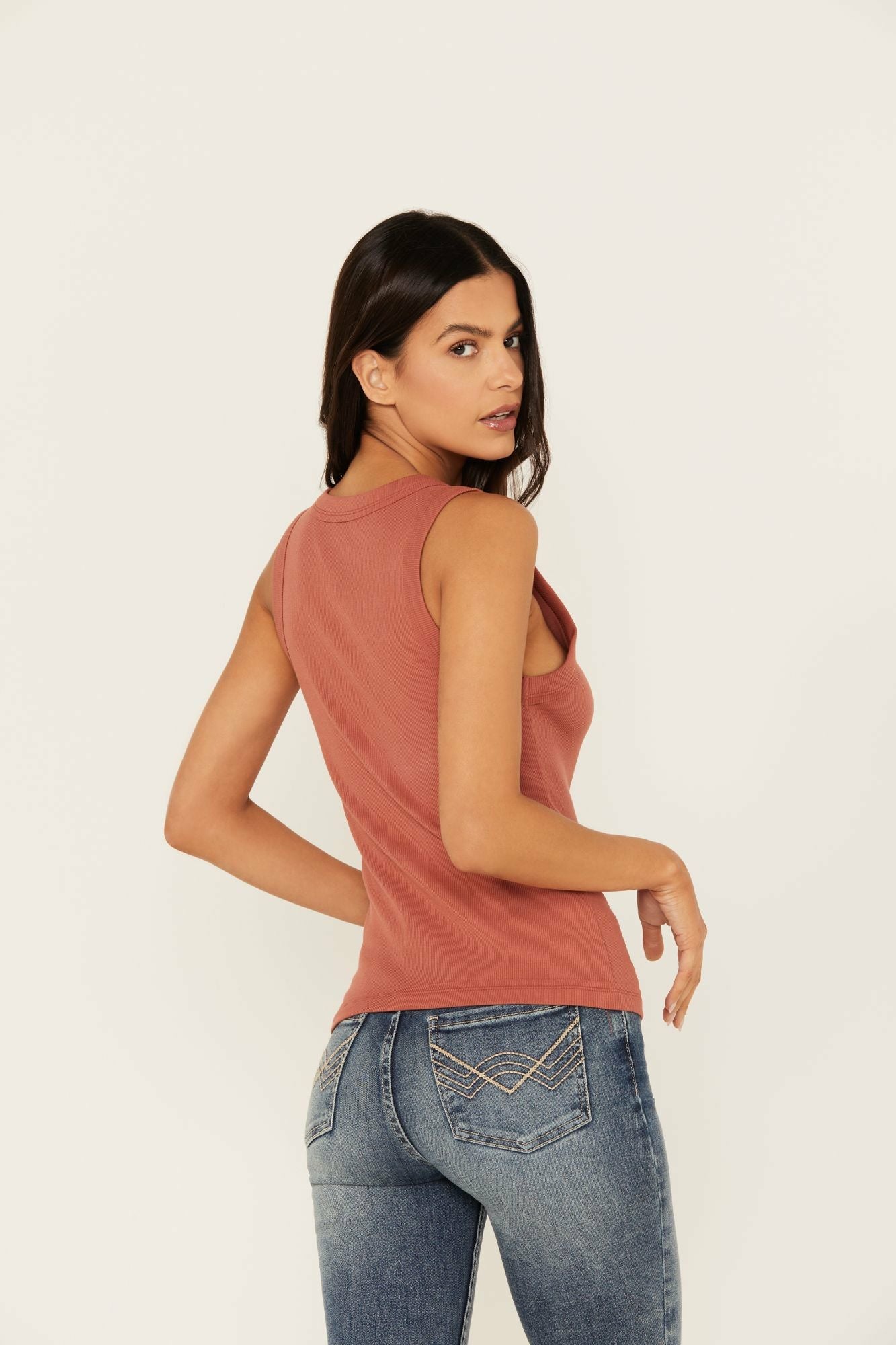 Idyllwind Women | Edna Button Front Ribbed Tank