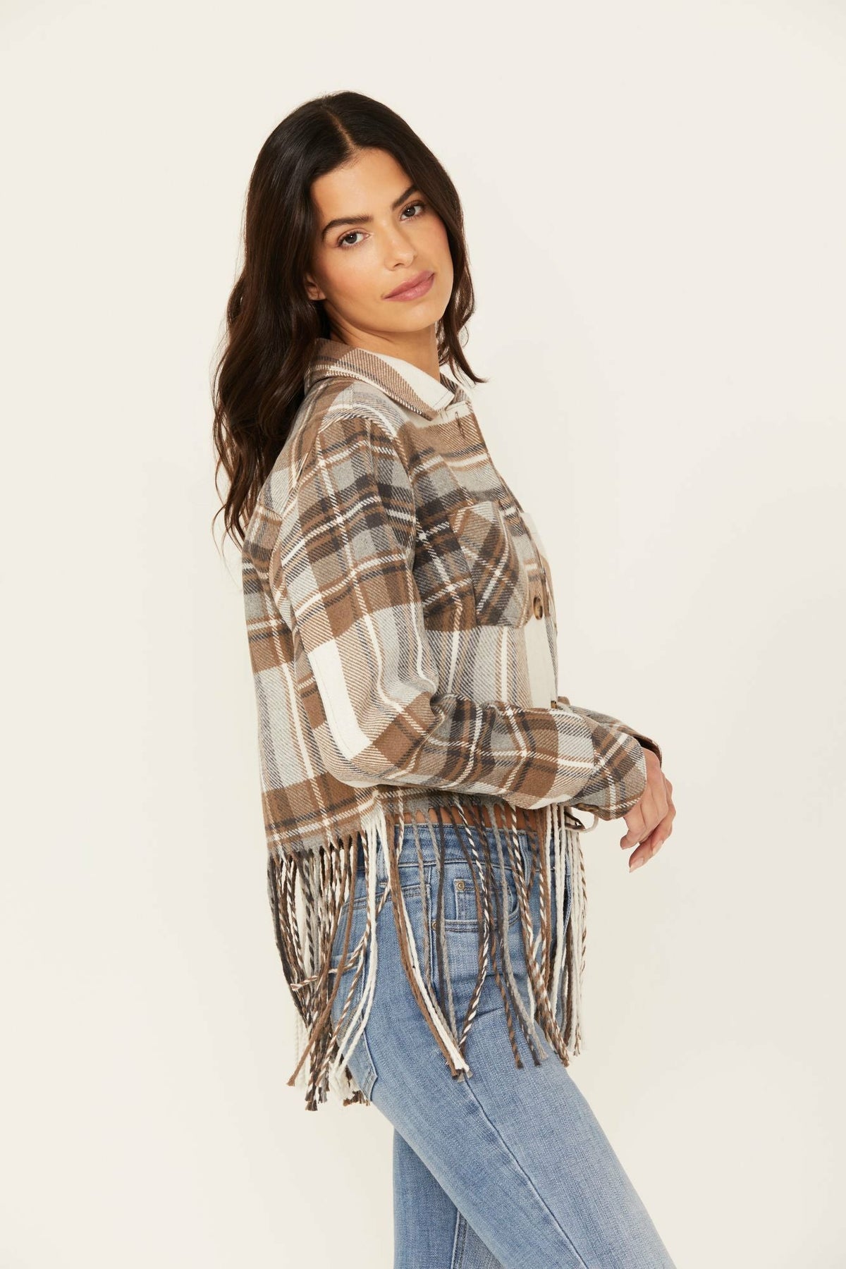 Idyllwind Women | Walker Cropped Fringe Jacket