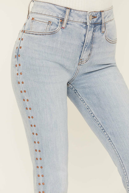 Idyllwind Women | Granada Gypsy High Rise Studded Side Seam Bootcut Jeans