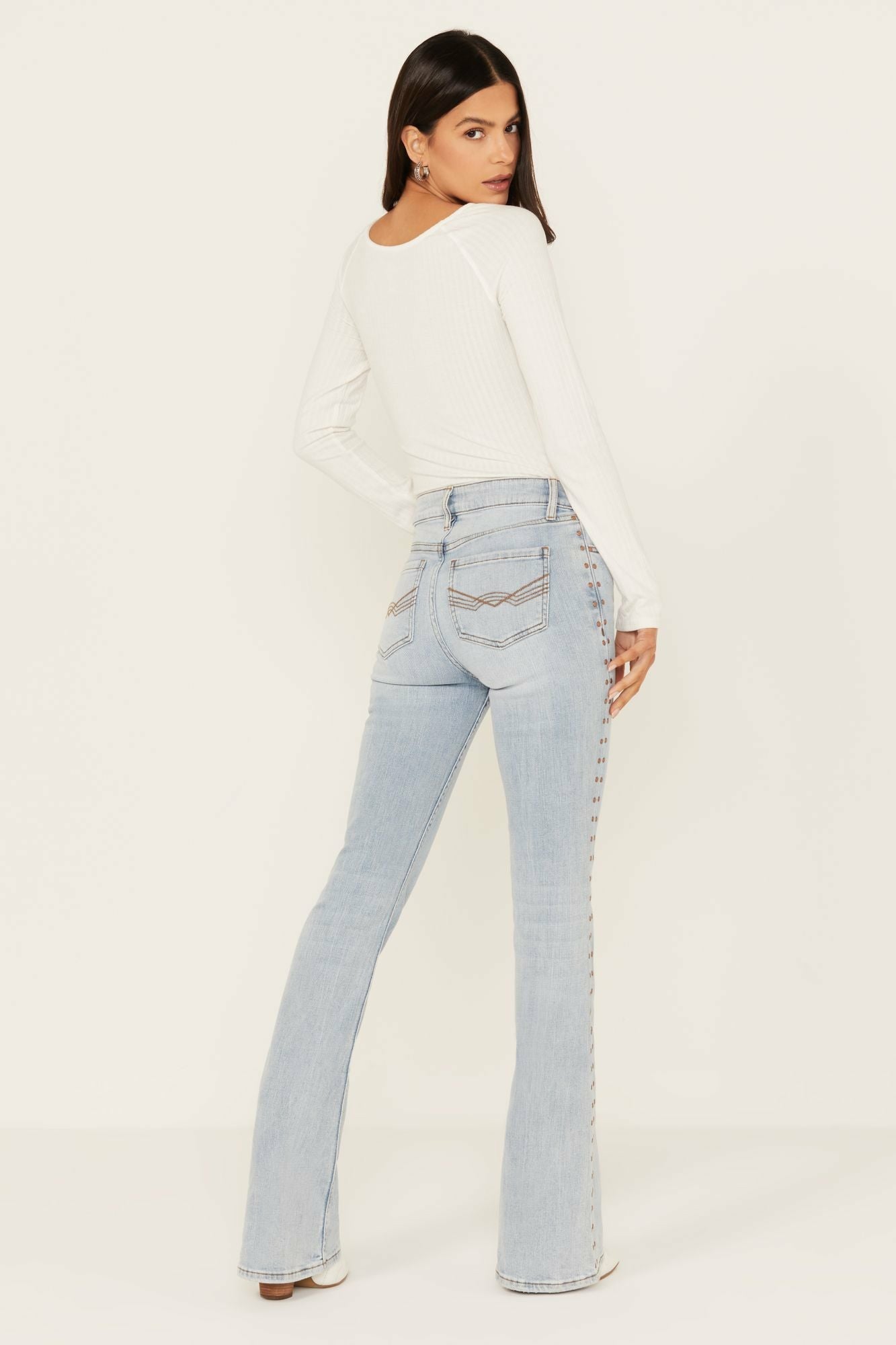 Idyllwind Women | Granada Gypsy High Rise Studded Side Seam Bootcut Jeans