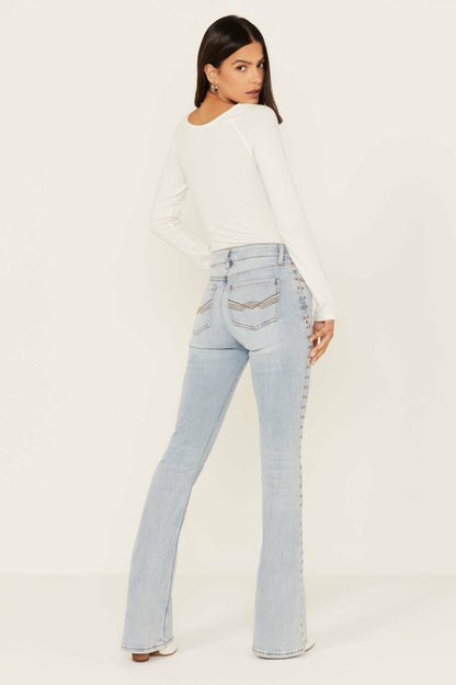 Idyllwind Women | Granada Gypsy High Rise Studded Side Seam Bootcut Jeans