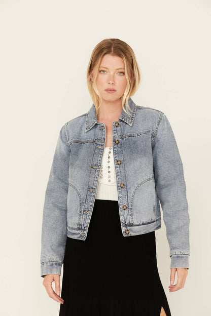 Idyllwind Women | Barton Reversible Denim Blanket Jacket