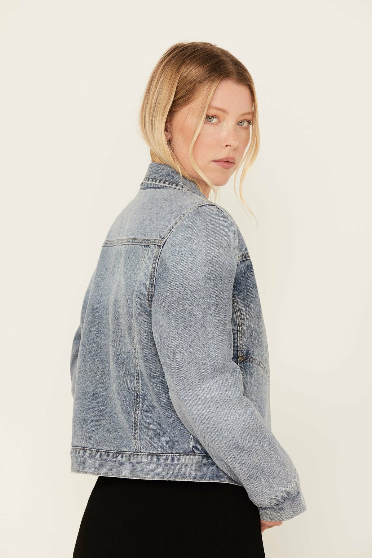 Idyllwind Women | Barton Reversible Denim Blanket Jacket