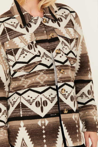 Idyllwind Women | Addy Southwestern Print Shacket