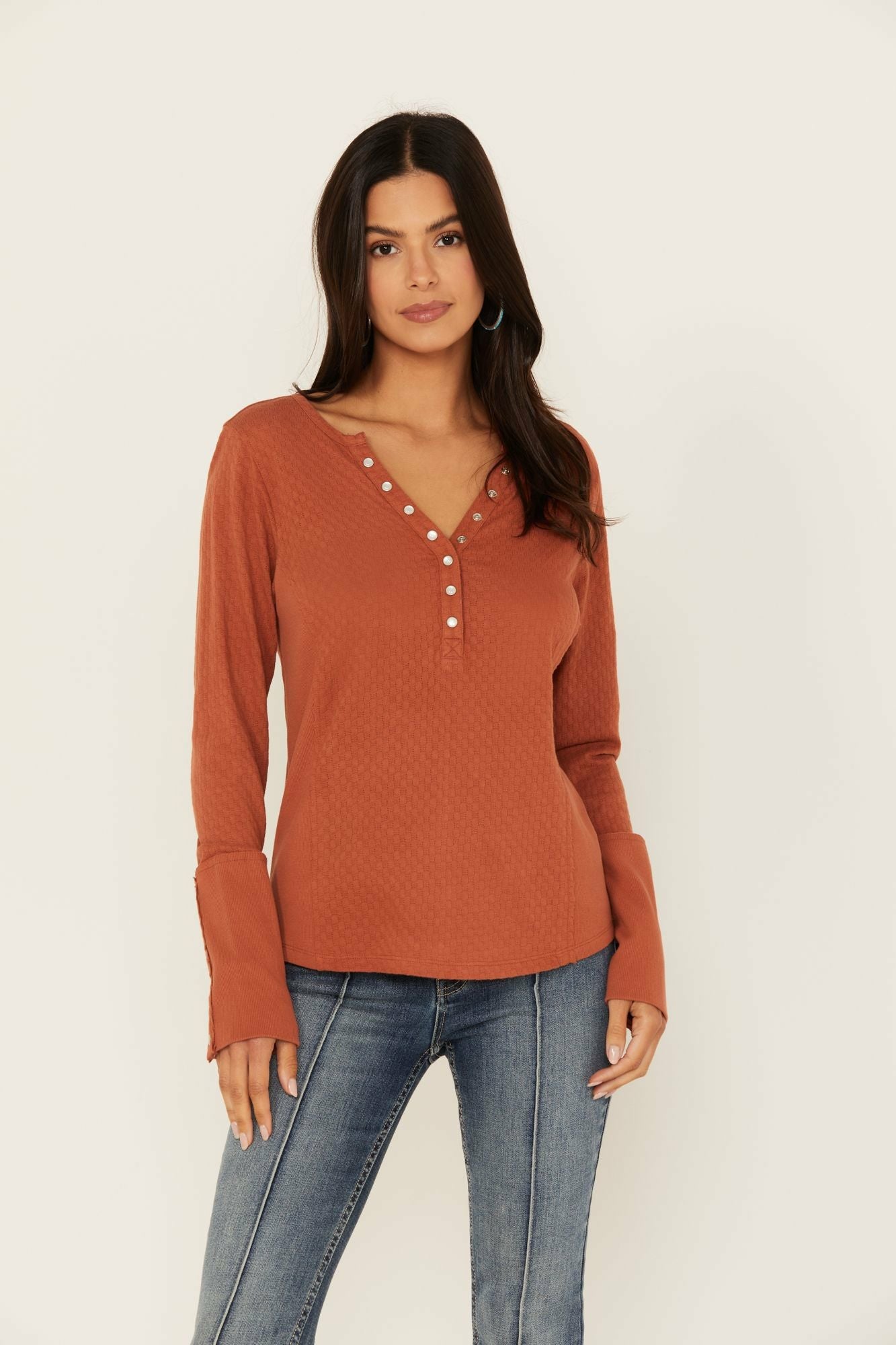 Idyllwind Women | Pearl Knit Henley Shirt