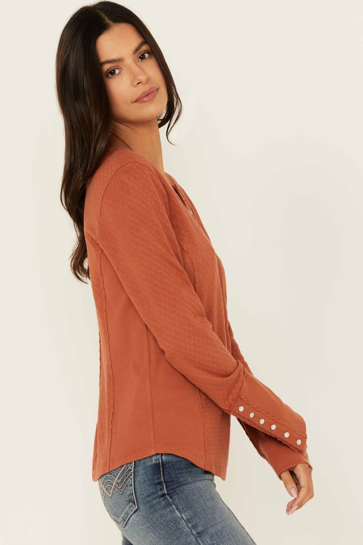 Idyllwind Women | Pearl Knit Henley Shirt