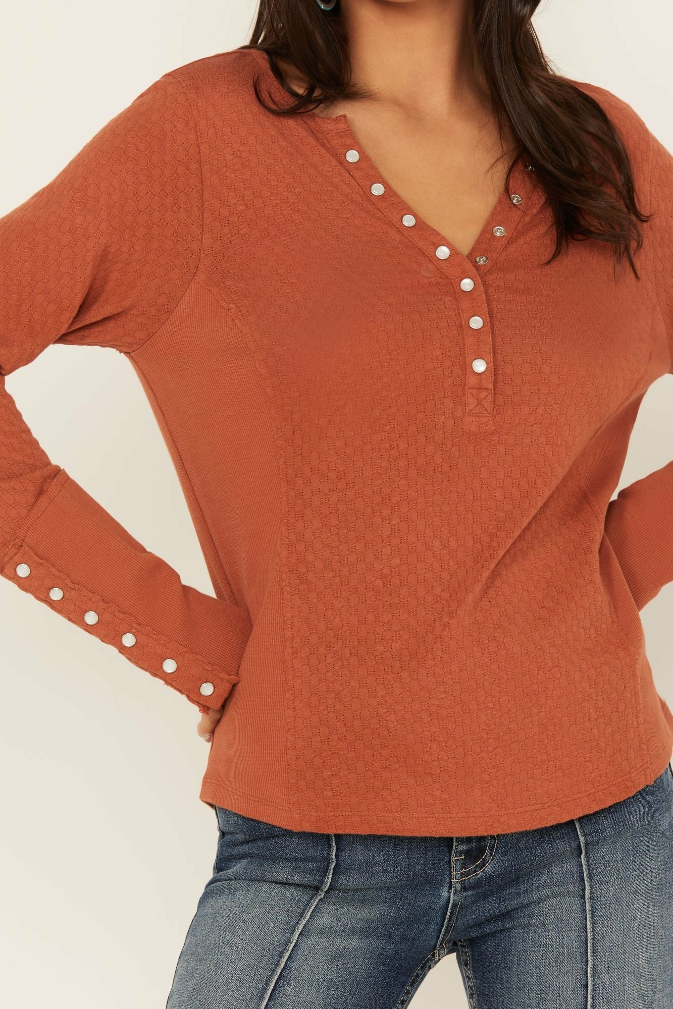 Idyllwind Women | Pearl Knit Henley Shirt