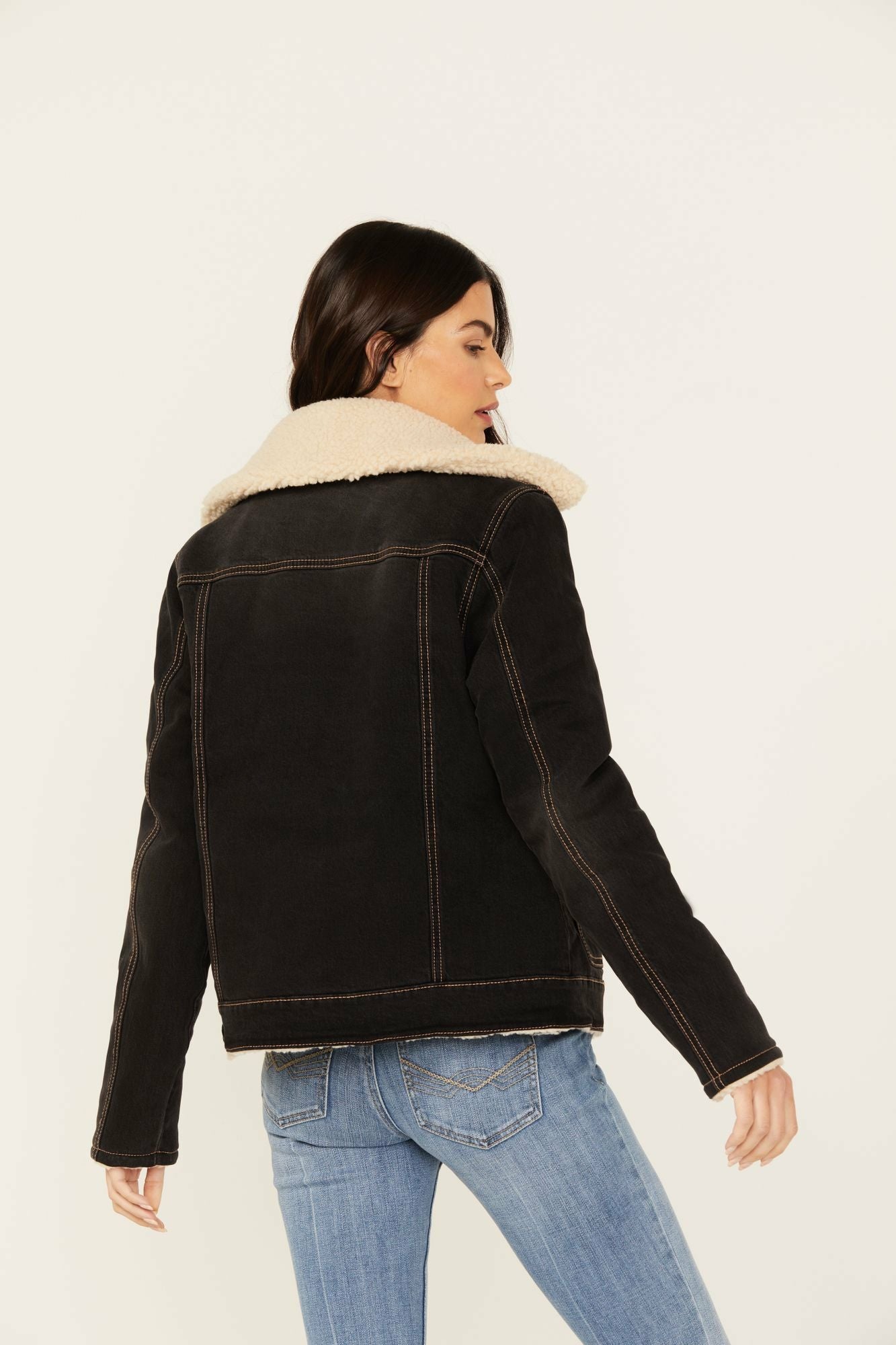 Idyllwind Women | Blackburn Reversible Denim Sherpa Jacket