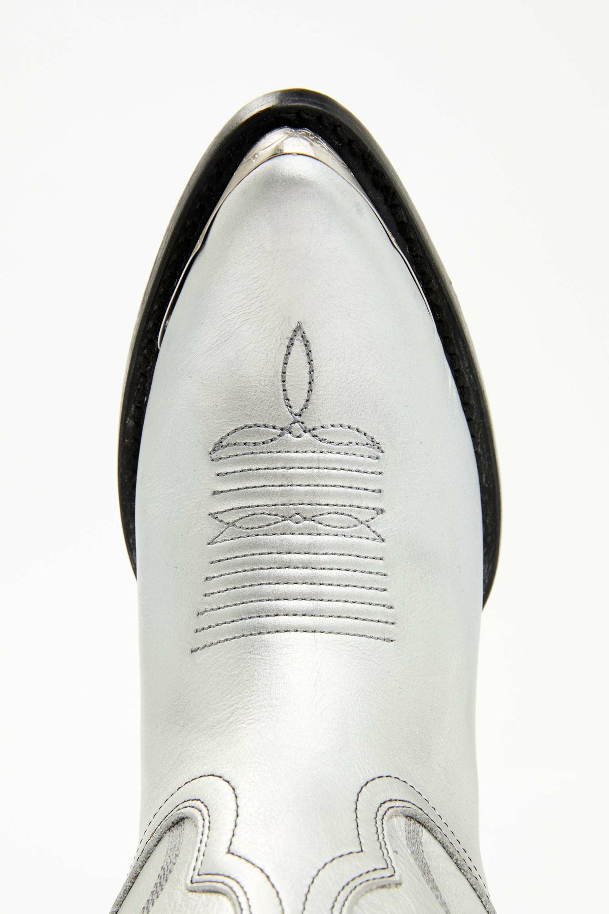Idyllwind Women | Wheels Silver Leather Western Booties - Round Toe