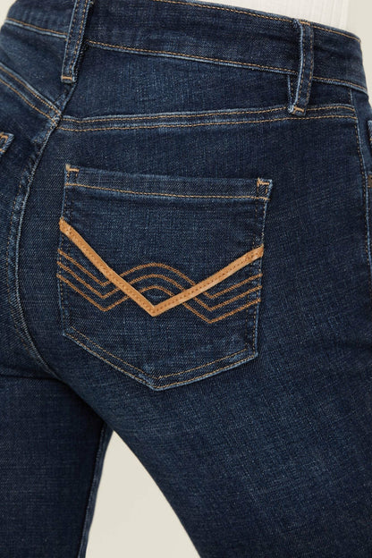 Idyllwind Women | Rebel Janie Dark Wash Mid Rise Bootcut Jeans