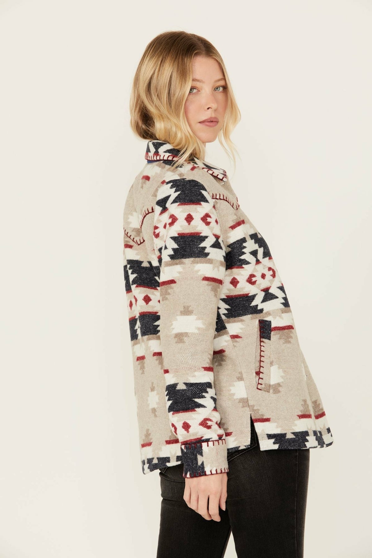 Idyllwind Women | Esterbrook Southwestern Print Blanket Shacket