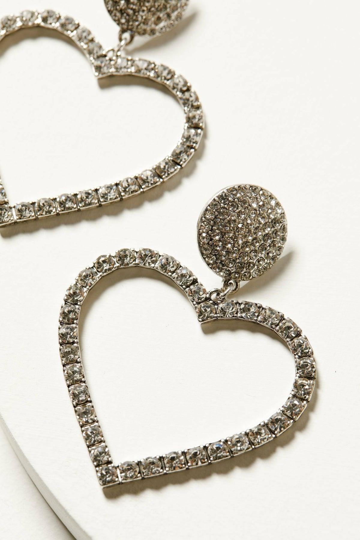 Idyllwind Women | Jeanette Heart Rhinestone Earrings