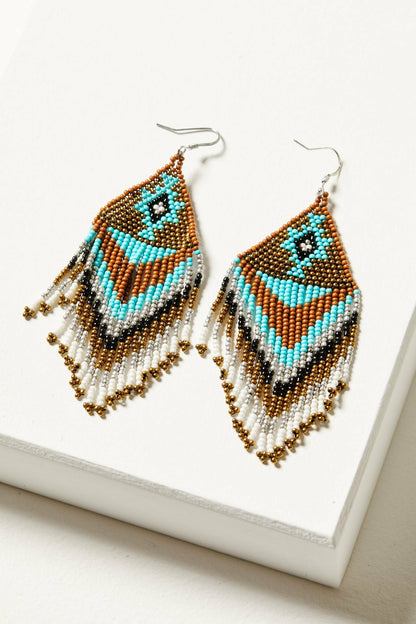 Idyllwind Women | Southwestern Trail Fringe Bronze Earrings