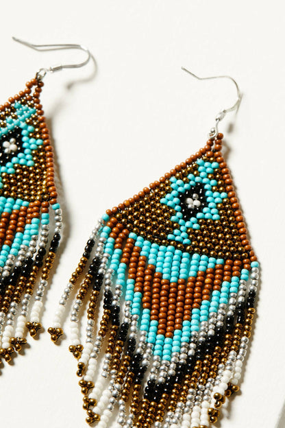 Idyllwind Women | Southwestern Trail Fringe Bronze Earrings