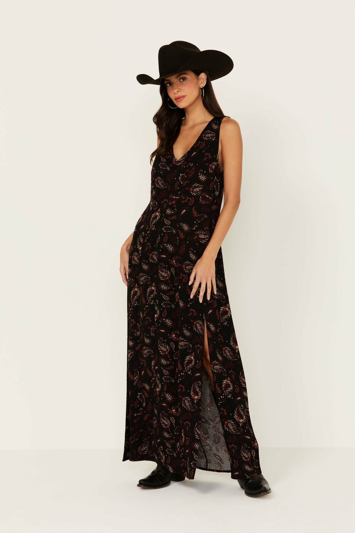 Idyllwind Women | Wayside Paneled Maxi Dress