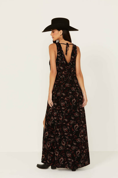 Idyllwind Women | Wayside Paneled Maxi Dress