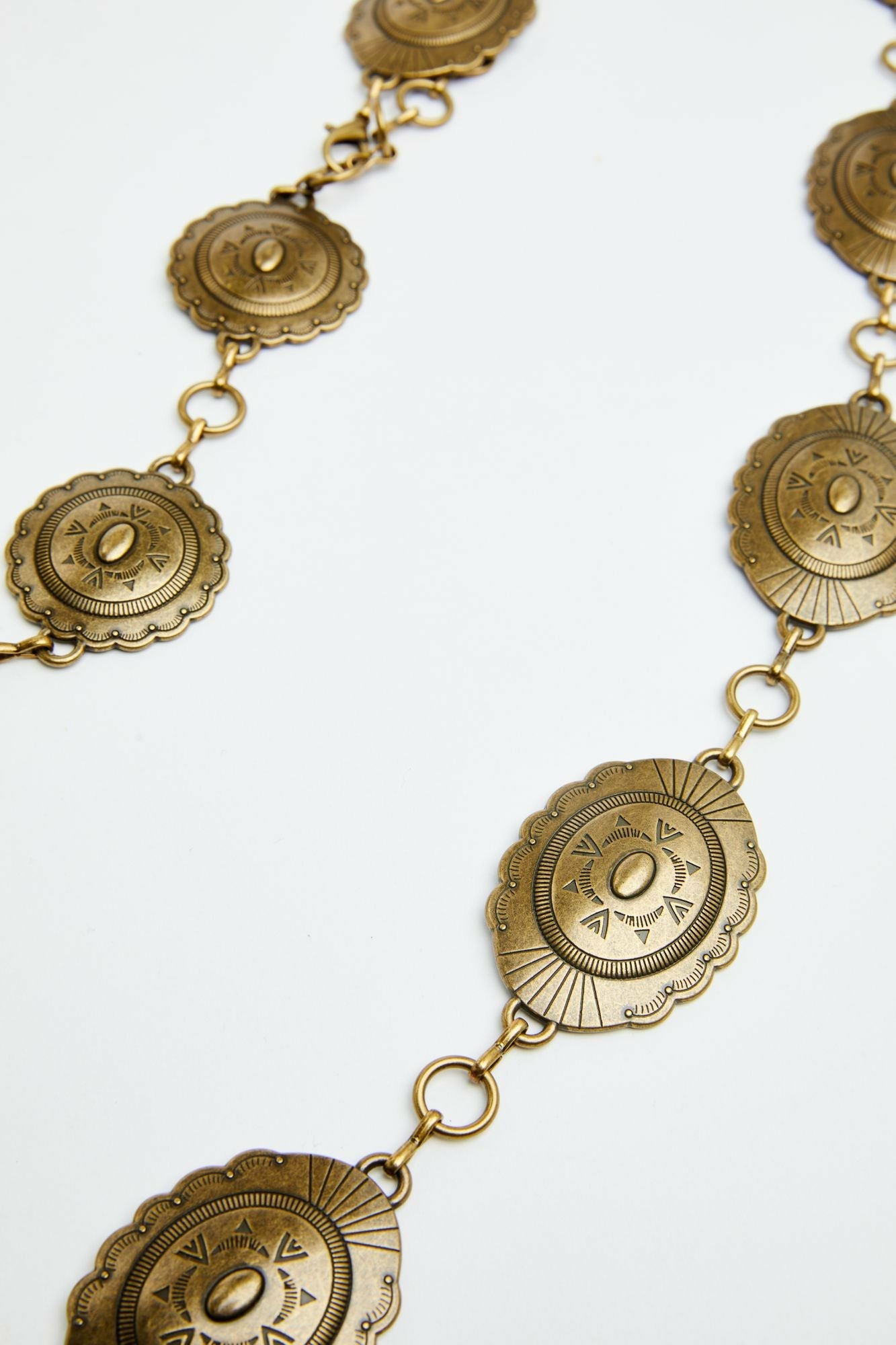 Idyllwind Women | Silver Spur Gold Chain Belt