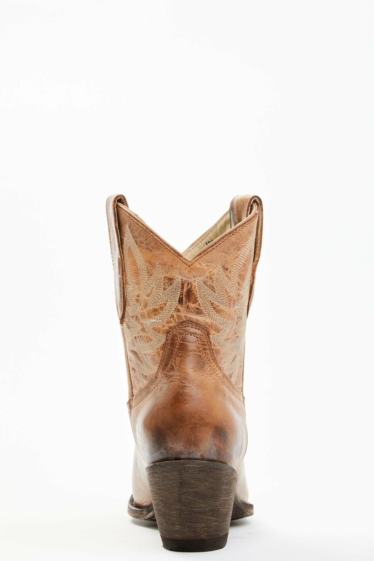 Idyllwind Women | Wheels Dublin Taupe Leather Western Booties - Round Toe