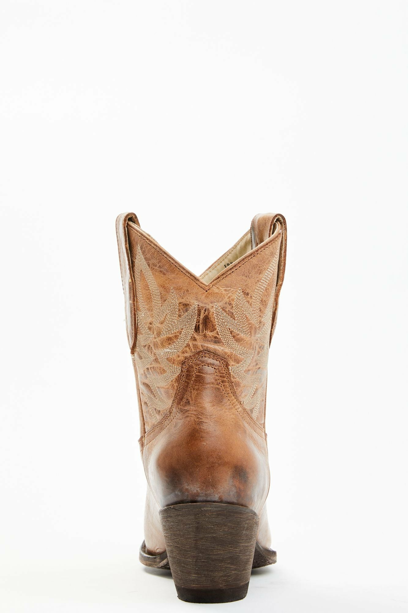 Idyllwind Women | Wheels Dublin Taupe Leather Western Booties - Round Toe