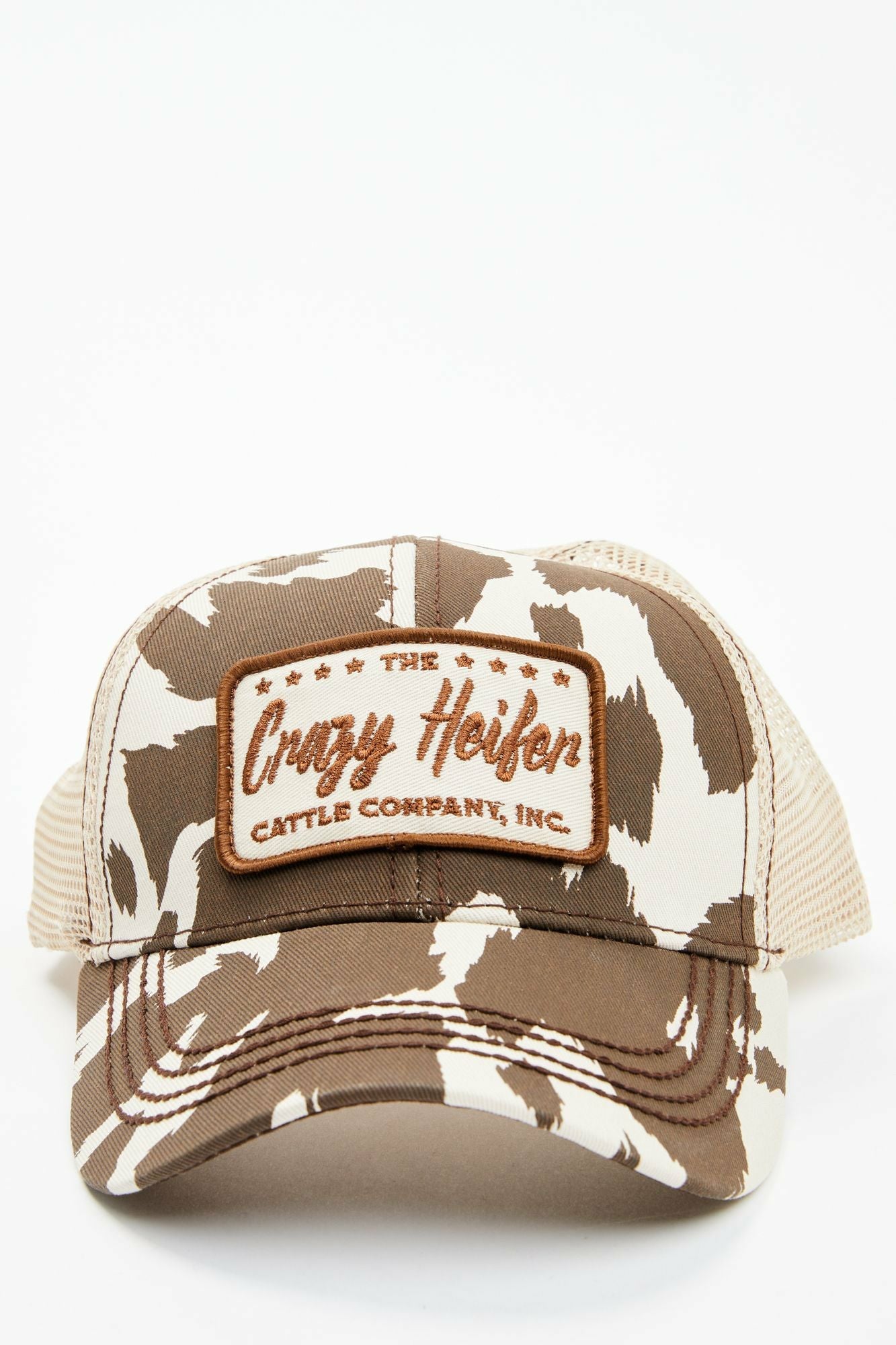 Idyllwind Women | Crazy Heifer Cow Print Baseball Cap