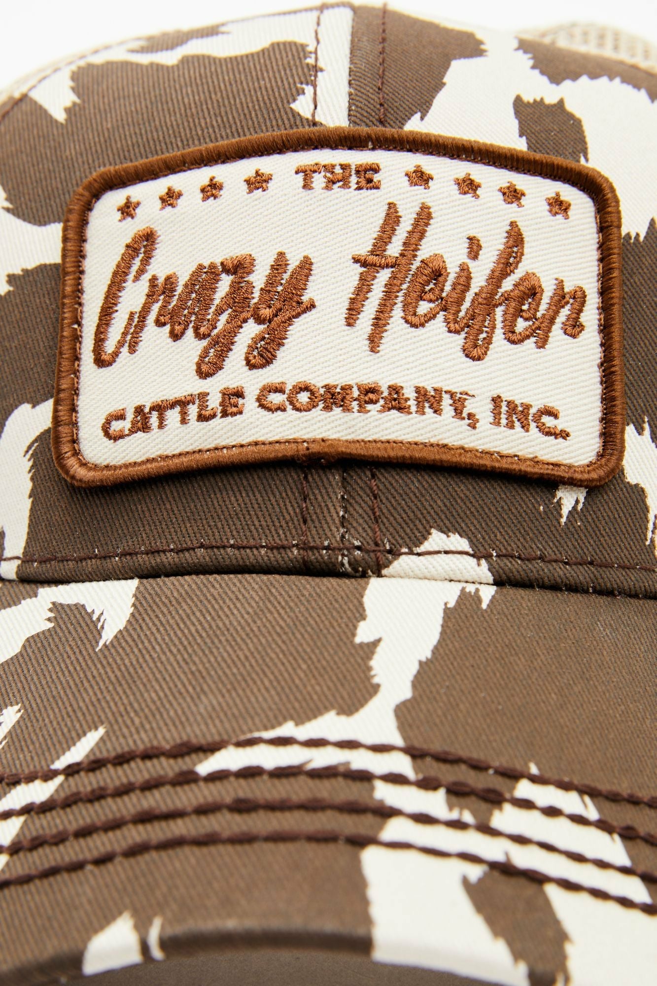 Idyllwind Women | Crazy Heifer Cow Print Baseball Cap