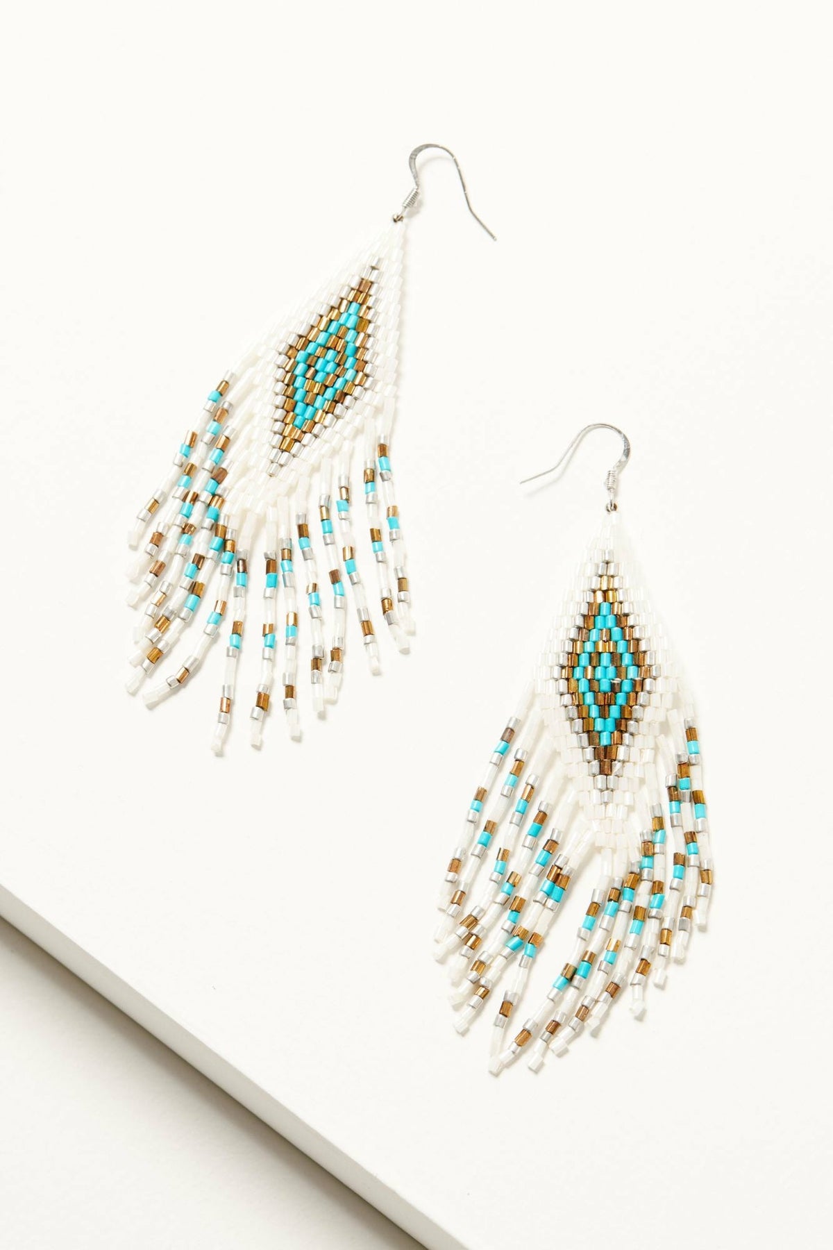 Idyllwind Women | Blanco River Beaded Fringe Earrings