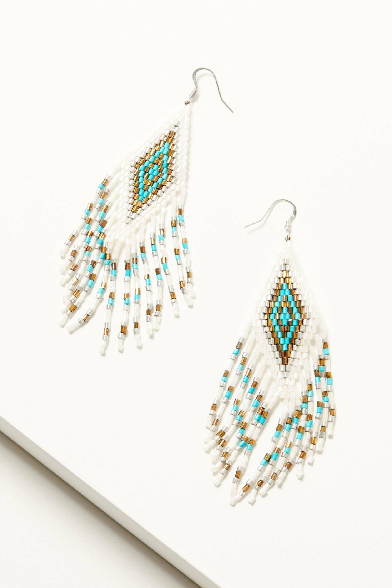 Idyllwind Women | Blanco River Beaded Fringe Earrings